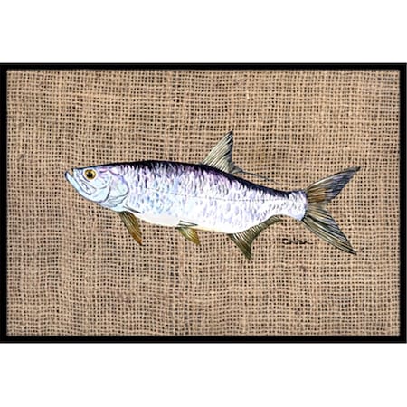 Carolines Treasures 24 x 36 in. Fish - Tarpon Indoor Or Outdoor Doormat CA69535